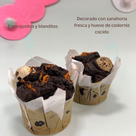 Mona de pascua para perros. Gráfico explicativo de la mona artesanal Sweet Bite sin cacao ni azúcar.